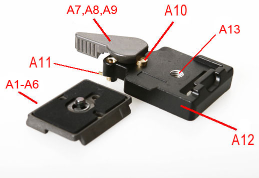 323 quick release adapter