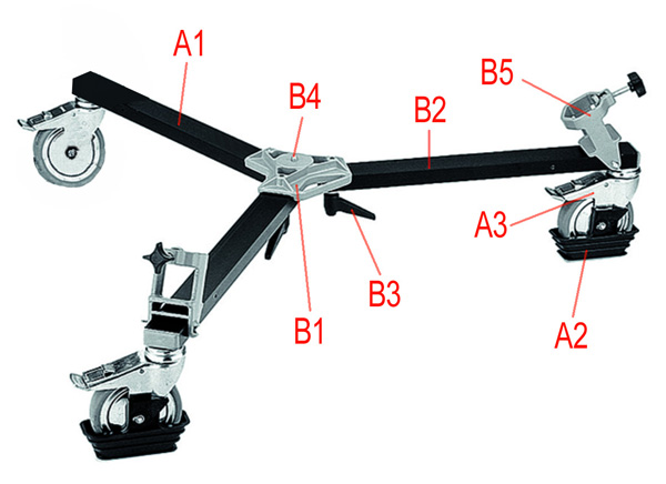 Manfrotto 114 video dolly