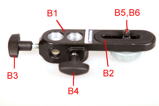 Aluminum Magic Arm w/ Bracket, Pivot Lock Control - 143A