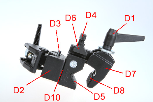 Manfrotto Double Super Clamp 