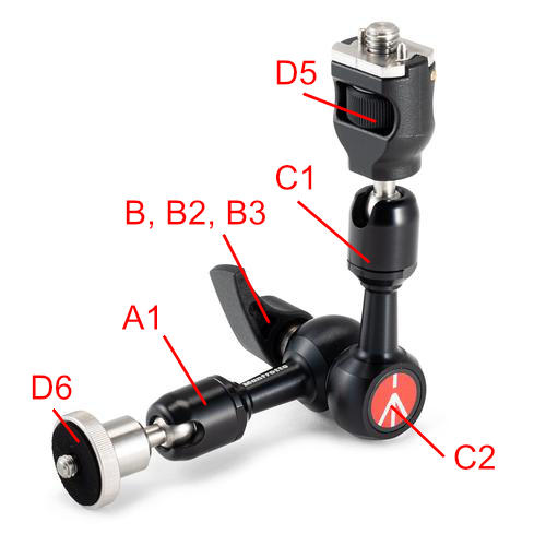 244 Micro ARRI Anti-rotaoe Arm