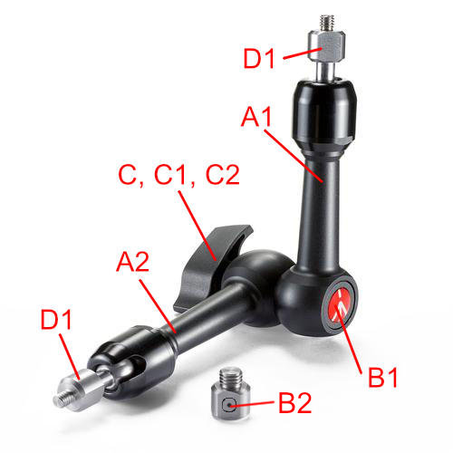 244 Mini Arm Part Exploded Diagram