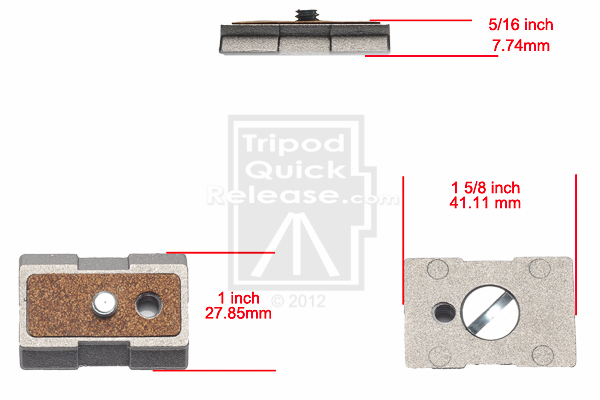 bogen tripod plate