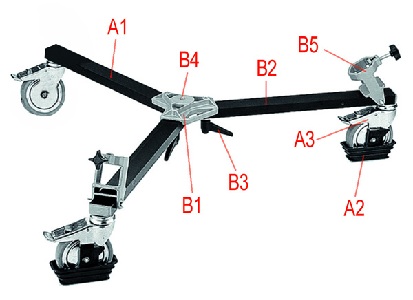 Bogen 3127 video dolly