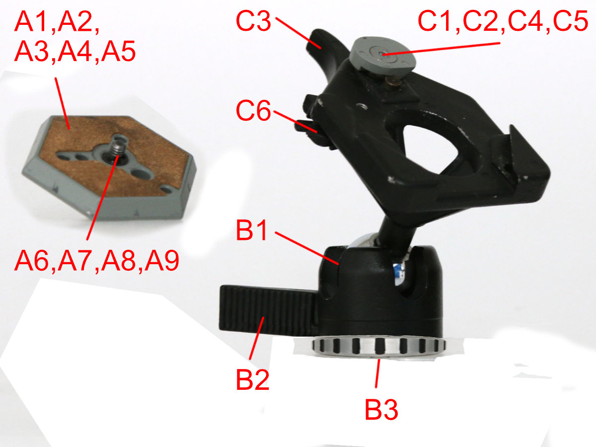 Manfrotto 168 QR Ball head