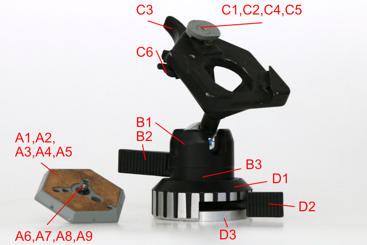 Manfrotto 168 QR Ball head