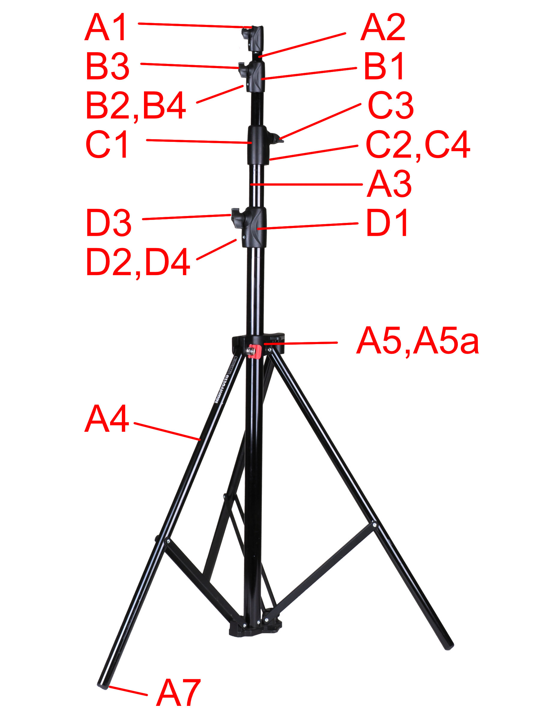 1004JBAC Light Stand