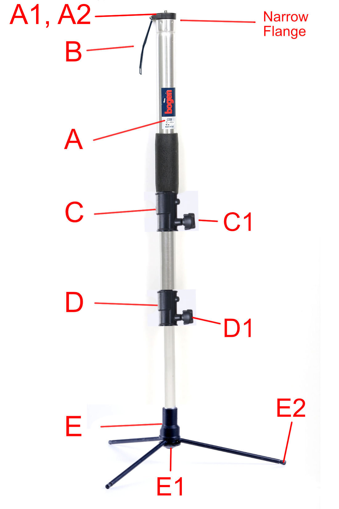 134 monopod