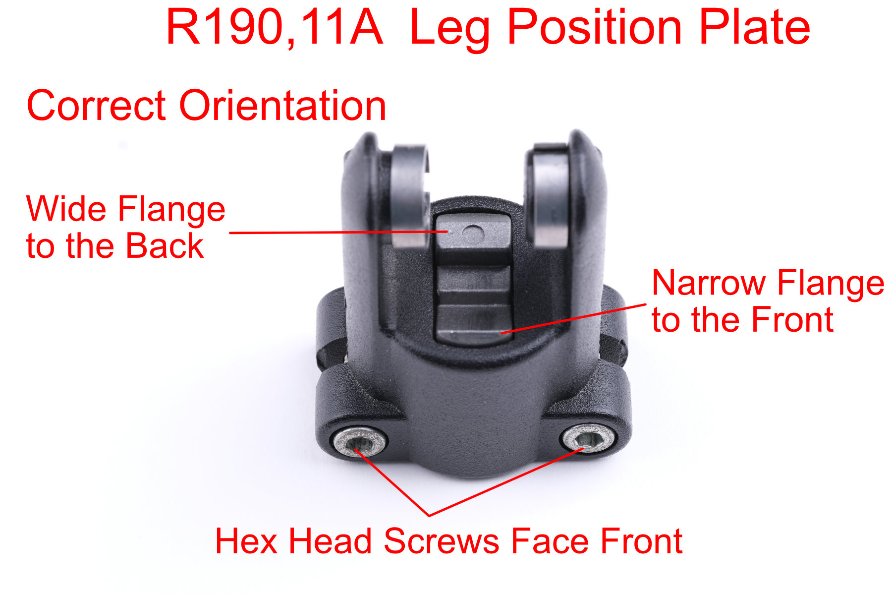 USED Leg Brace with 2 bolts