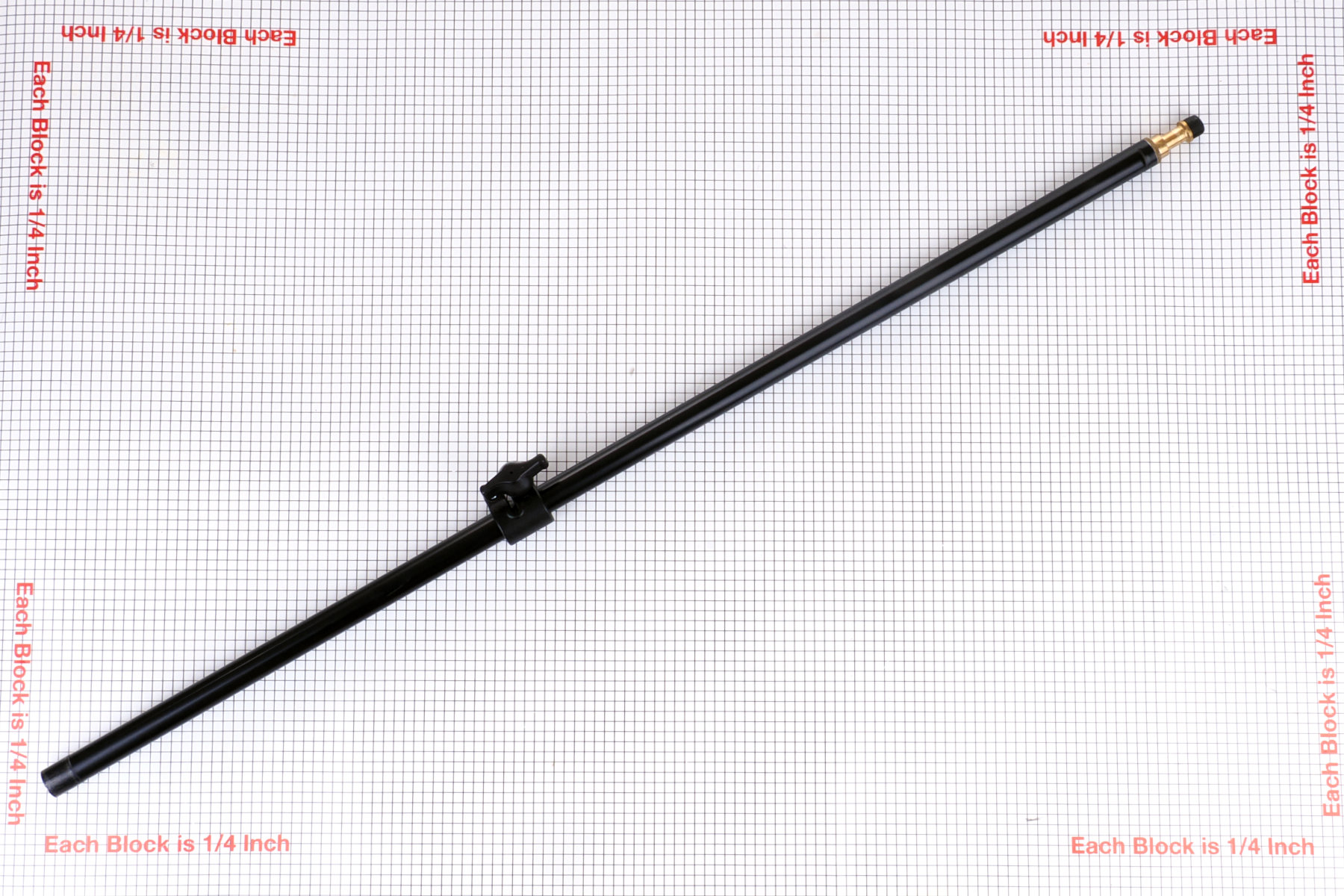 USED Top Extension Tube and Clamp Assy