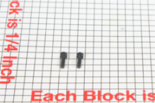 Black Flat Head Cap Screw - 2 Pack