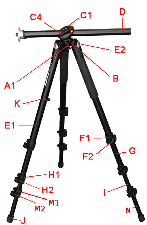 Slik U6000 Tripod Parts at Amy Long blog