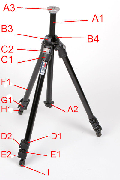 MANFROTTO 055PRO TRIPOD