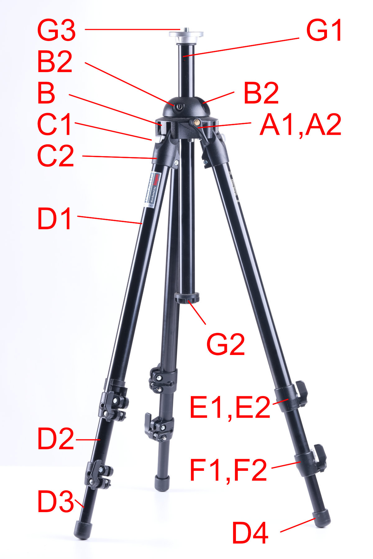 Manfrotto 455B Tripod